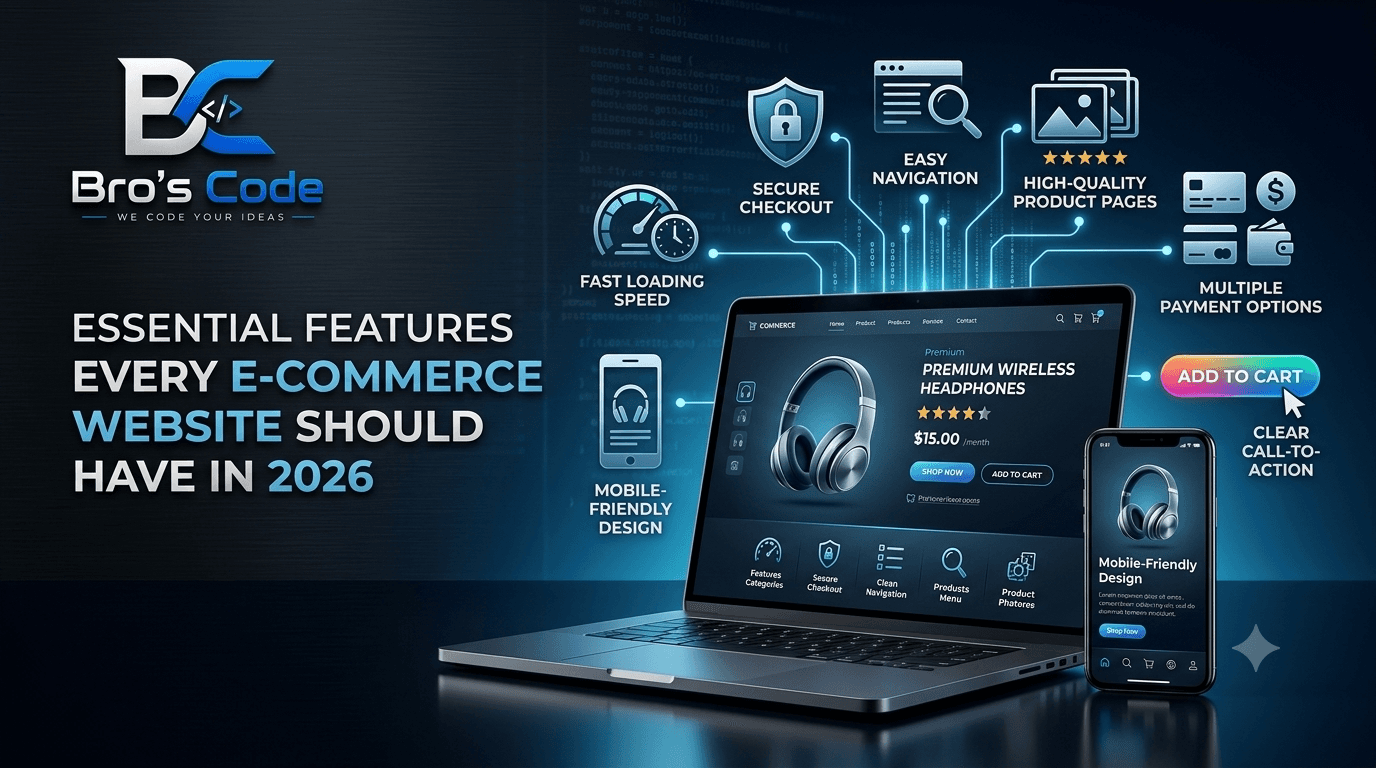 Essential Features Every E-commerce Website Should Have in 2026