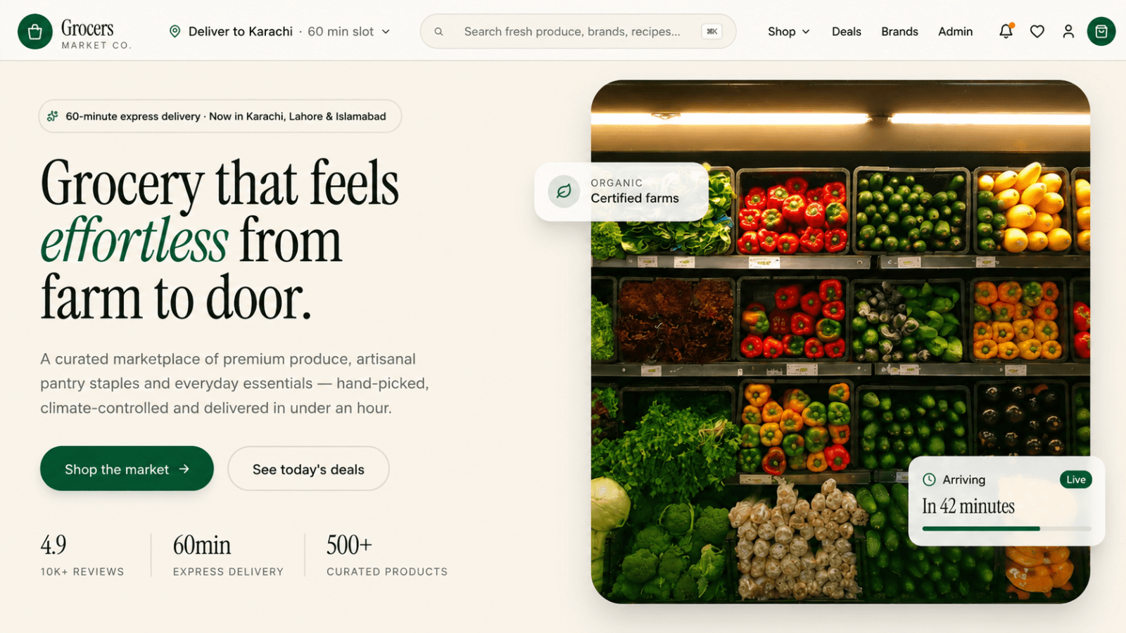 Online Grocery Store